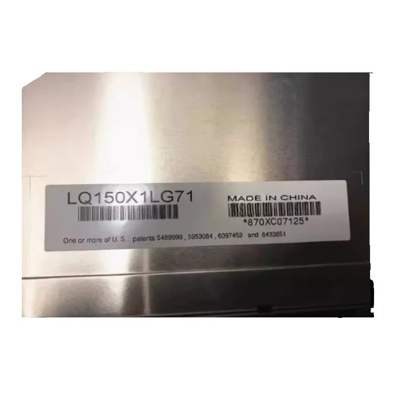 

Совершенно новый оригинальный LQ150X1LG71 LQ150X1LG81 LQ150X1LW73 15 дюймов