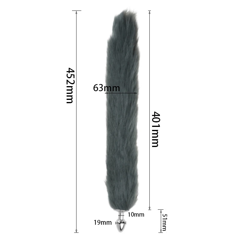 Экзотическая Анальная пробка, игрушки с отделяемым лисьим хвостом, металлическая Анальная пробка для пар, женские анальные игры, кролик, косплей, специальные аксессуары