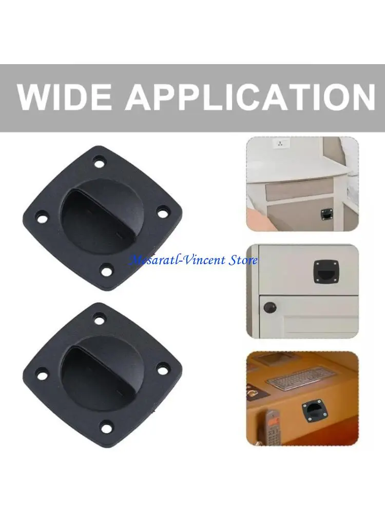 A70F Boat Hatches rings  Pull Handle Ergonomic Boat Handle Corrosion Resistant Handle