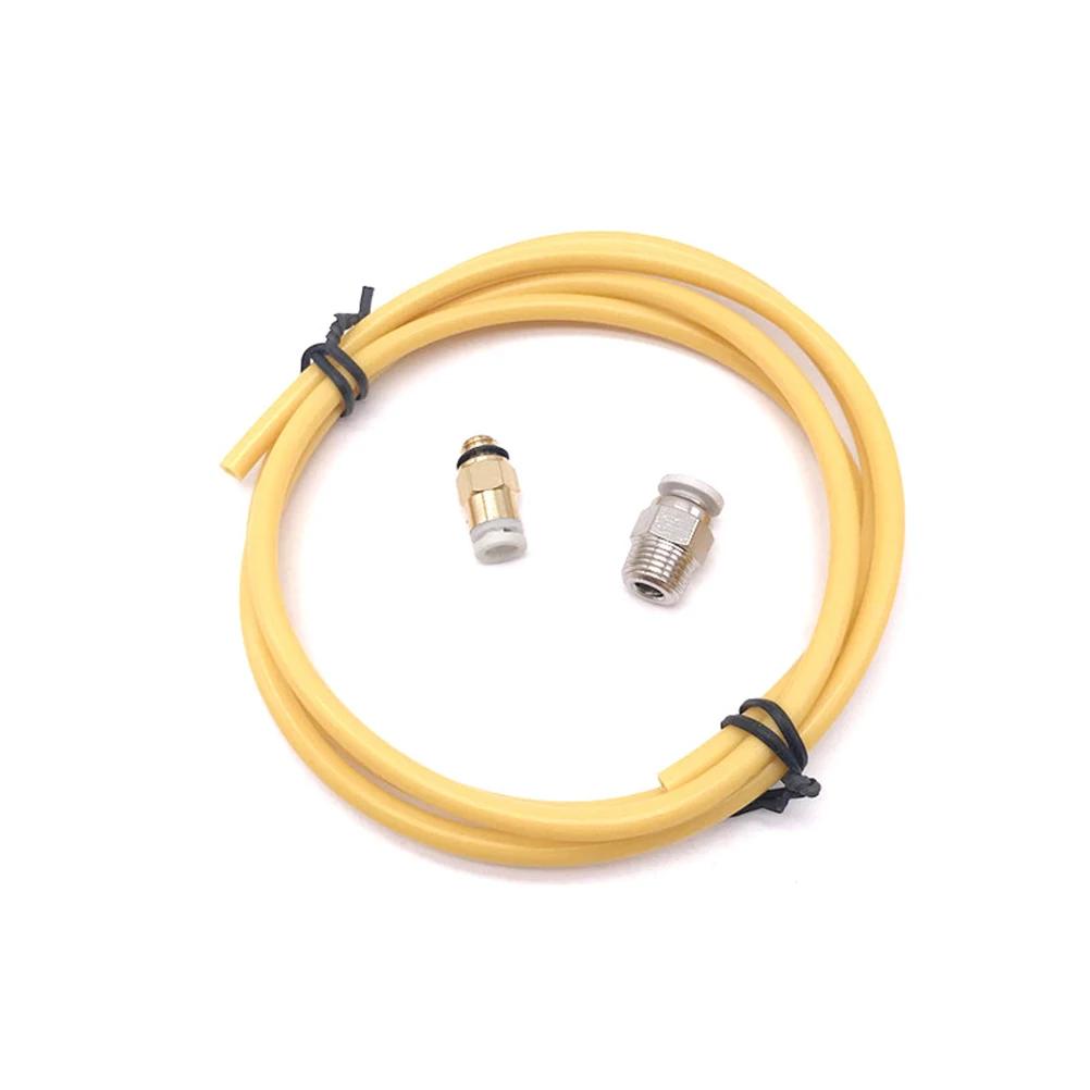 

PTFE Tube 3D Printers Parts Quick Coupling Fitting Accessories Hot End Extrusion Long Lasting Easy Degree Rotation