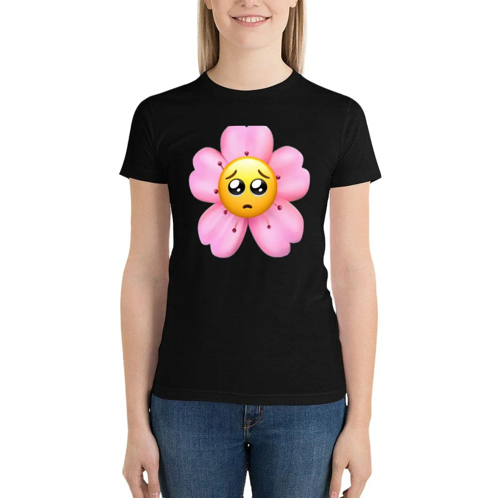 

Sad Flower T-Shirt tees shirts graphic tees oversized designer clothes Women luxury