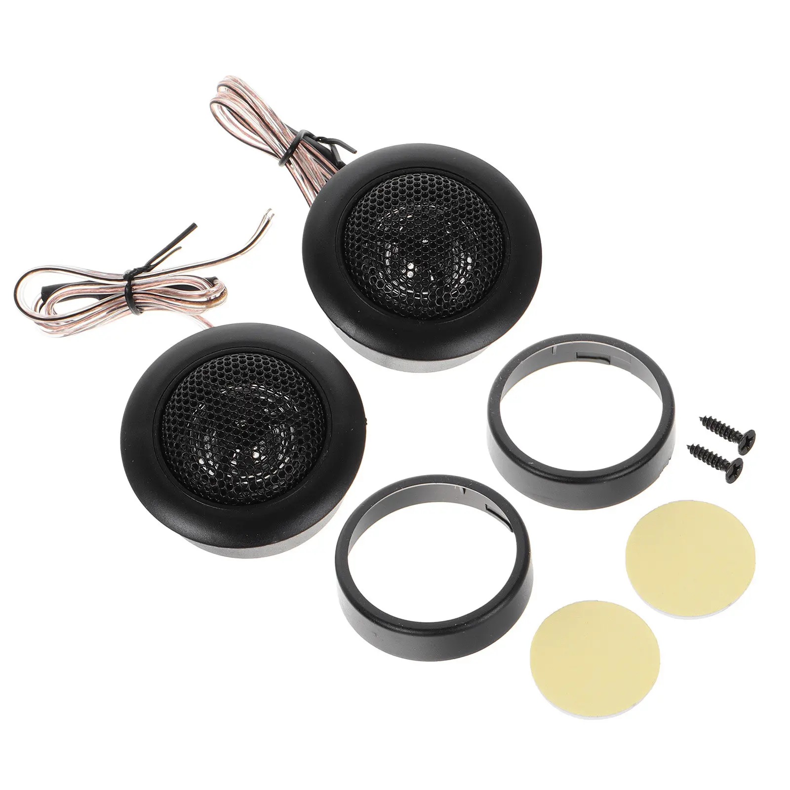 Pair High-End Car Tweeter Speakers Ma-260 High Power Mini Dome Tweeters Car Audio System Upgrade Loudspeaker Horn Tweeters