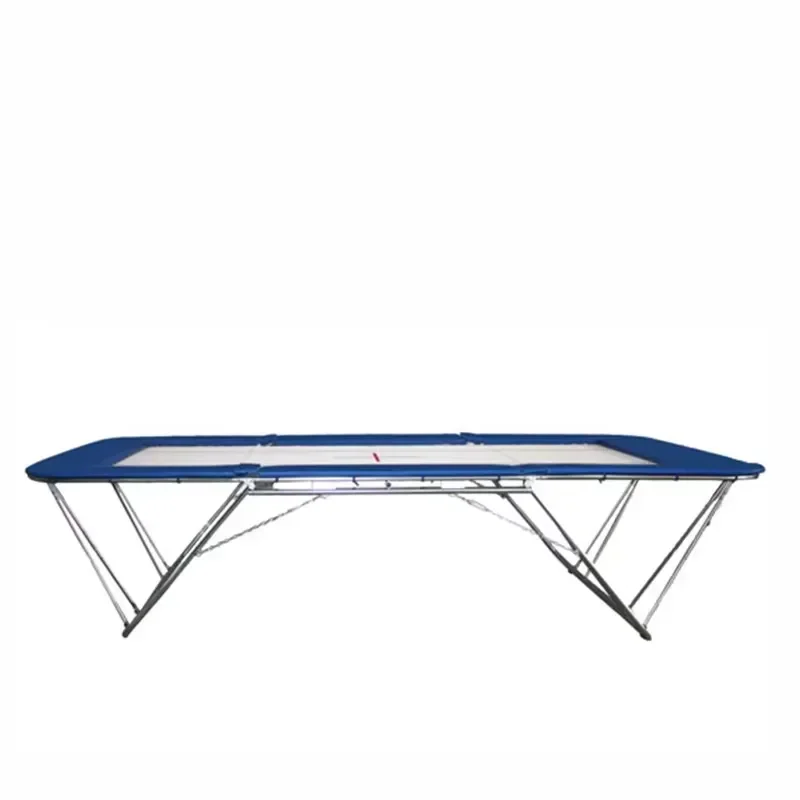 Sports Equipment High Quality Steel Structure Kids Gymnastics Trampoline Fitness Bounce Jumping Board Made with Foam