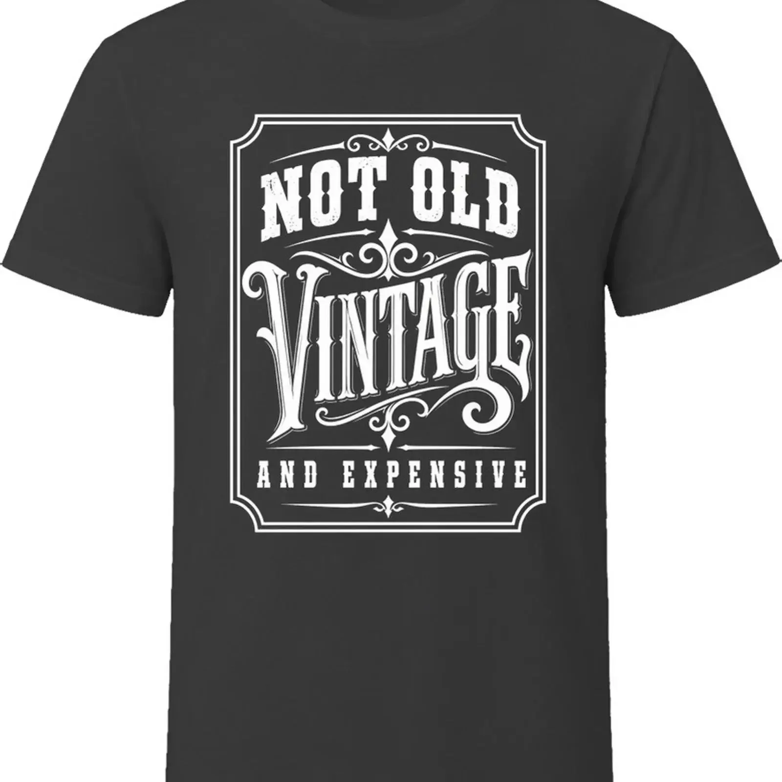 I'm Not Old Vintage And Expensive T Shirt Image 1 of 4 vintage Washed Soft Slightly graphic Top For Everyday Wear Casual Unisex