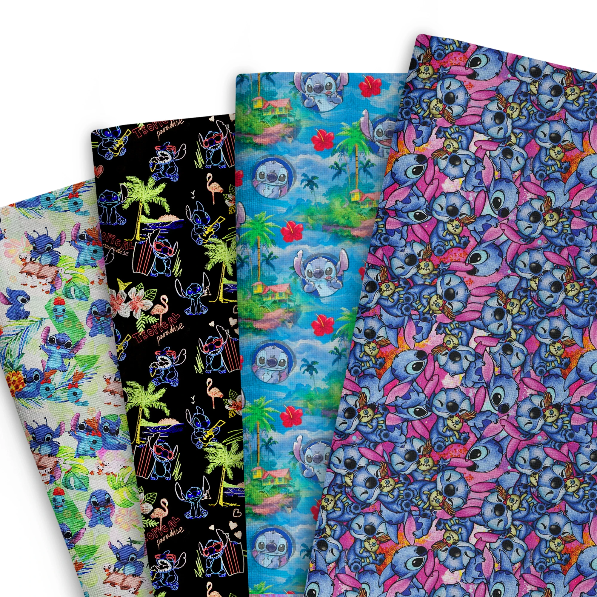 

Stitch 50*145cm Patchwork Polyester And Cotton Fabric Tissue Sewing Quilting Fabrics Needlework Material DIY Handmade