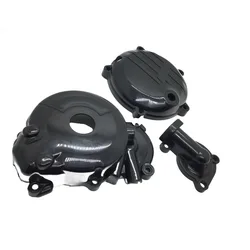 Engine Ignition Protection Clutch Guard Protector Water Pump Cover For NC450 Motorcycle Universal