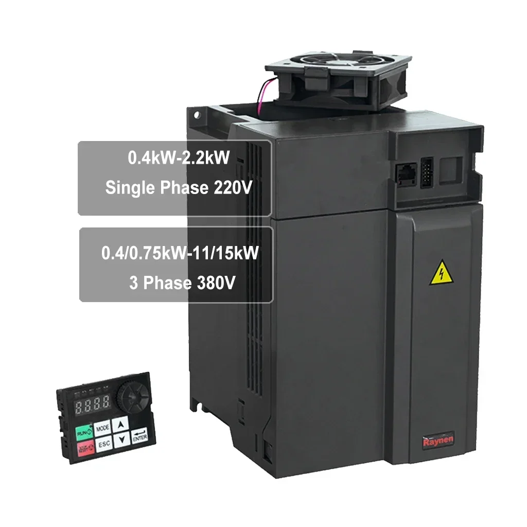 

RAYNEN RVE21-T3-5R5G/7R5P High Performance Economical China Vfd Manufactures Electric Motor