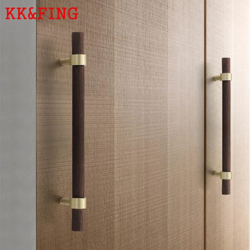 KK&FING 1 PC Acrylic Furniture Door Handles Zinc Alloy Cabinet Drawer Knobs Cupboard Wardrobe Door Wood Pulls Furniture Hardware