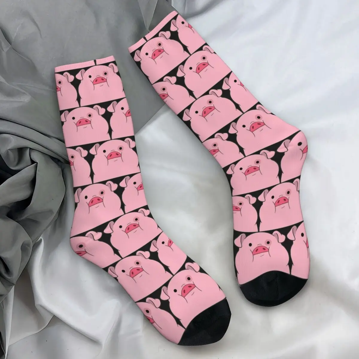 Waddles The Pig Stockings Unisex Men Socks Medium Soft Modern Socks Winter Climbing Non Slip Graphic Socks Gift