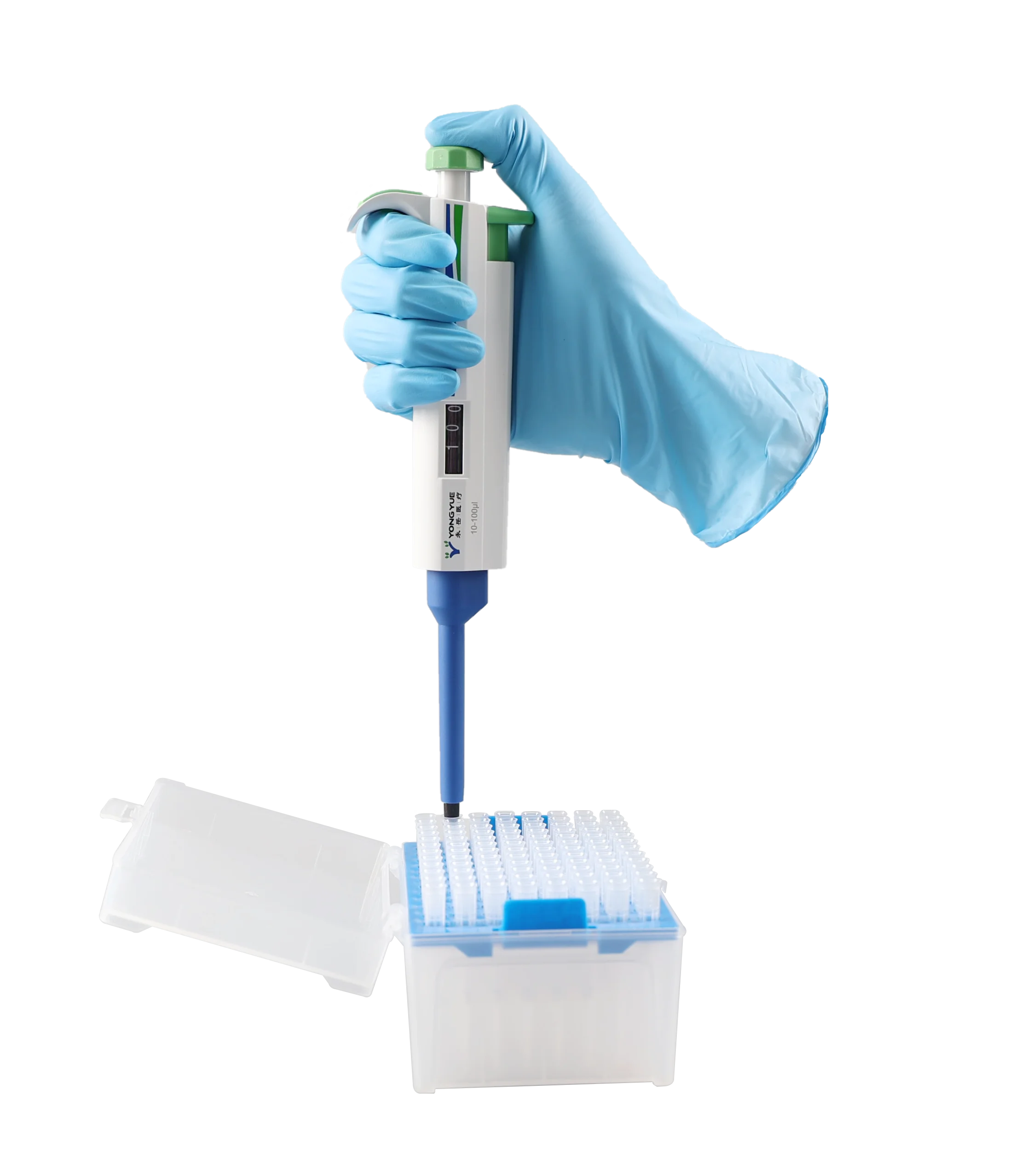 Leafing Pasture Pipette Tip Charger Machine Plastic 10 100 Micropipette Portable Laboratory Aid 1 Year Warranty Customized