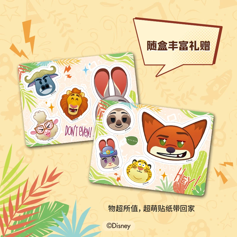 Cartes Zootopia Authentiques Disney, Édition Amusante, ChimJudy et Réparation, Collection Rare, Jouet, Cadeau de Festival, Nouvelle Collection