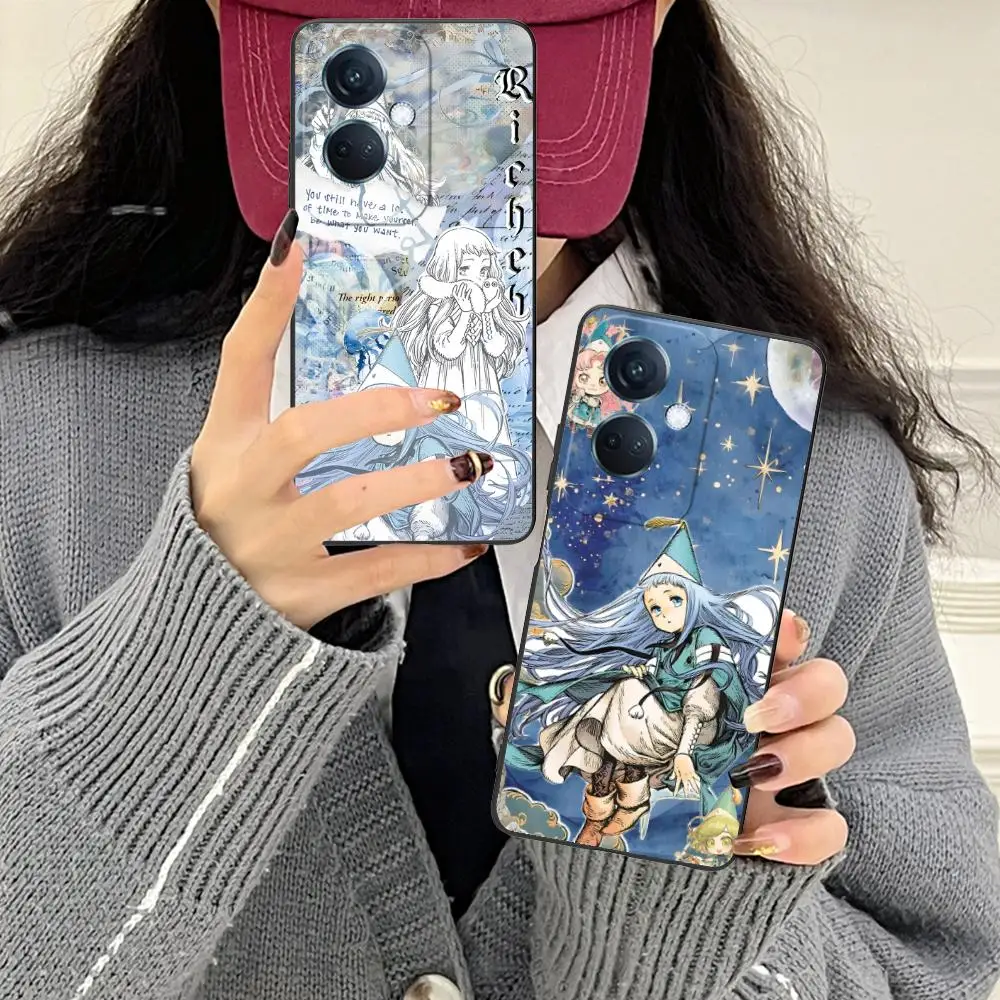 Witch Hat Atelier Rieheh Phone Case for OPPO Reno 14 13 12 11 10 9 8 7 6 5 F T Pro 5G Soft TPU Shockproof Cover