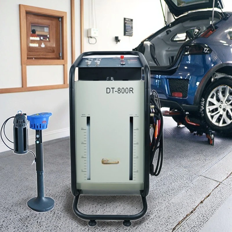 Customized fully automatic transmission oil changer for automotive care