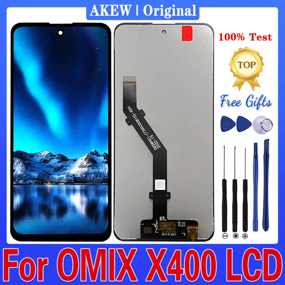 omix-x400用純正新品lcdディスプレイ-100-テスト済み-omix-x400タッチスクリーンデジタイザーアセンブリ-携帯電話交換修理部品