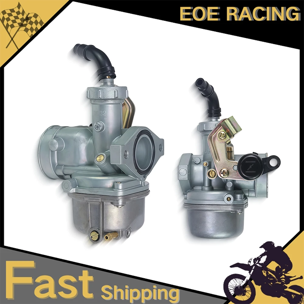 

22mm PZ22 Carburetor Carb For 50cc 70cc 90cc 110cc Chinese ATV Dirt Bike Go Kart
