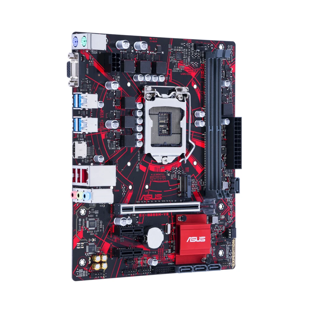 Placa base ASRock B365M LGA 1151 Intel B365 DDR4 2666 compatible con procesadores Intel Core de 9.a y 8a generación PCIe 3,0 USB 3,1 Micro ATX