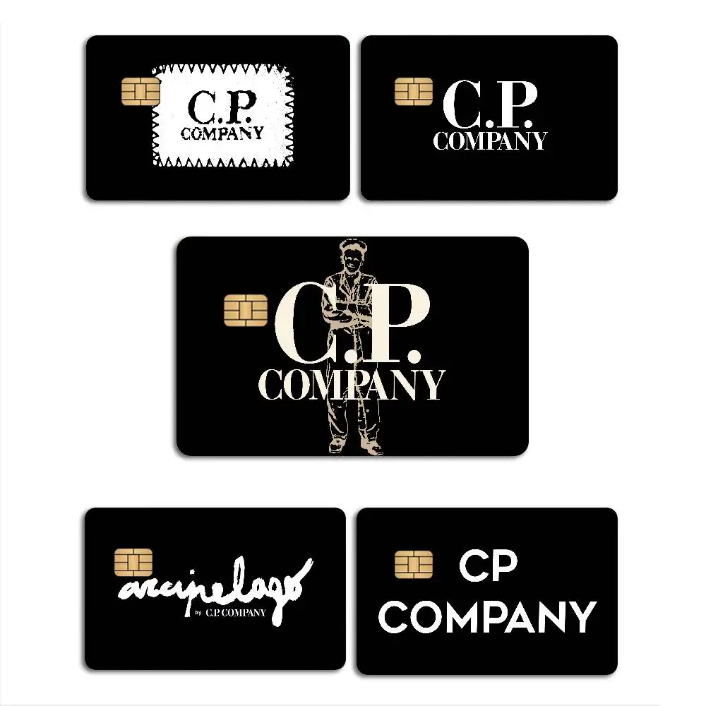 Military TOUGH C.P. Company Credit Card Skin Stickers No Adhesive Residue Water Proof for VISA Credit Card Subway Access Card