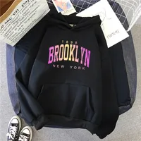 Woman Hooded Long Sleeve Sweatshirt City Vibe Fashion Coat All Season Daily Casual Sport Hoodie Girls Home Outdoor Warm Pullover