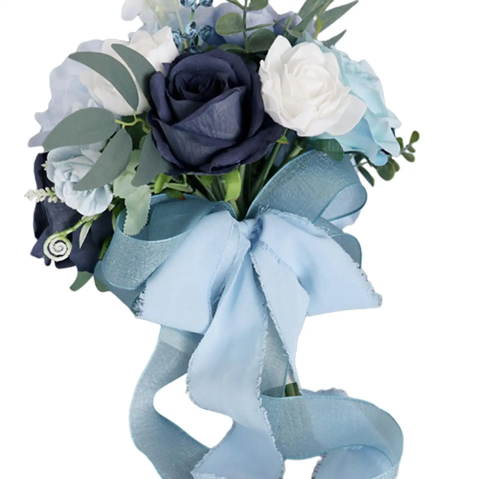 Wedding Bridal Bouquet, Toss Bouquet Rose Flowers Decoration, Centerpieces Bridal Flower Bridesmaid Bouquet for Party Wedding