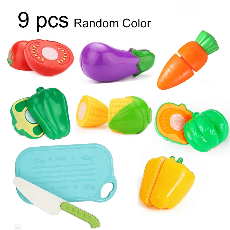 Kinder Rollenspiel Obst-Schneidespiel Simulationsküchen-Spielzeug Pizzazubereitung Gemüse Kochset Mädchen Interaktives Spielzeug Geschenk – Detail 5