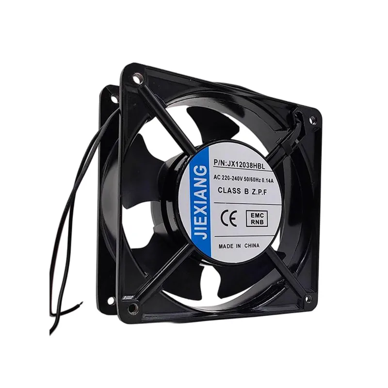 NEW ORIGINAL JX12038HBL AC 220V 0.14A 12038 120*120*38mm 12cm COOLING FAN RADIATOR