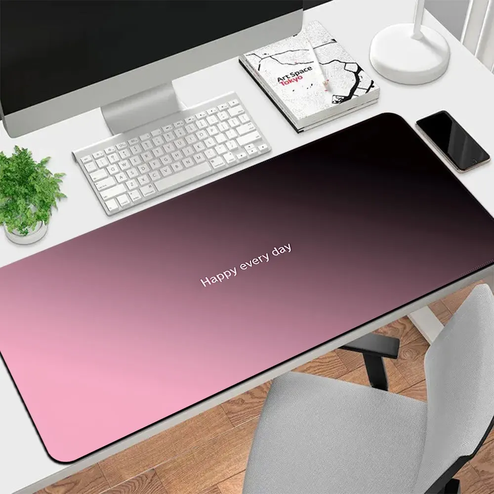 

Gradient-Colored Computer Mat Large Mouse Pad Desk Pad Mat Anti Slip Desk Mat Gaming Keyboard Mat