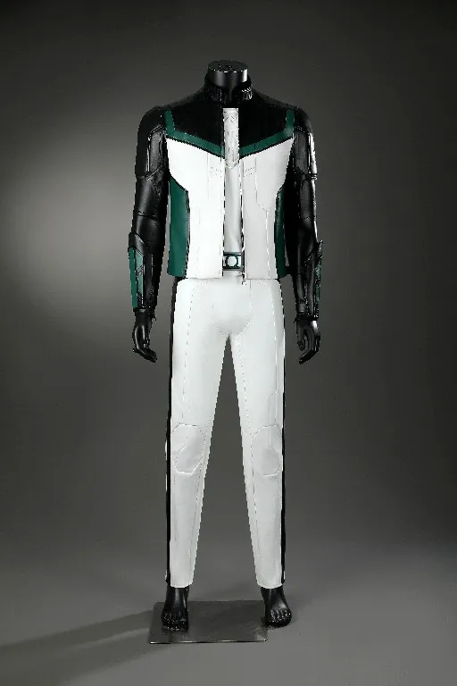 

Green Cosplay Lantern Costume Men Guy Adult Disguise Male Superhero Halloween Carnival Party Clothing
