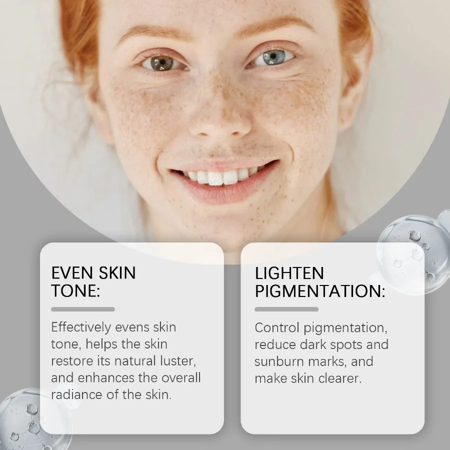 Le sérum réparateur pour la peau WestMonth hydrate doucement la peau du visage améliore l'essence de soin pour la peau terne et éclaircissante