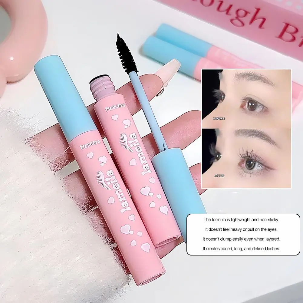 1/3/5PCS Mascara Long-acting Waterproof Non-halo Dyes Easy To Remove Makeup Non-caking Mascara Curling Lash Extend Eyelash