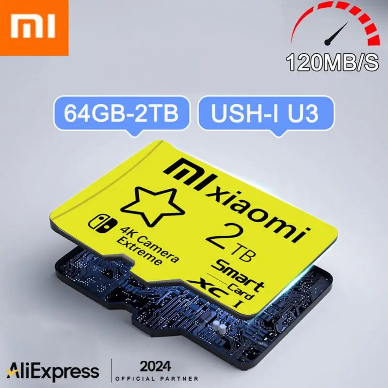 Xiaomi-tarjeta de memoria SD Mini TF para teléfono, 2TB, 1TB, 512GB, 256GB, 128GB, 64GB, tarjeta Flash V30