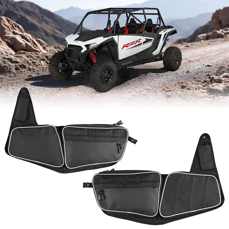 

Front Door Bag for 2024/2025 Polaris RZR XP 1000/4 1000,UTV Large Space Storage Bags,Water-Resistant Side Tool Bags