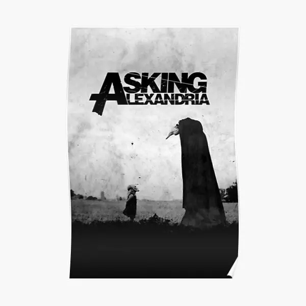 The Black Asking Alexandria  Poster Home Decoration Modern Decor Print Mural Picture Wall Funny Painting Vintage Room No Frame