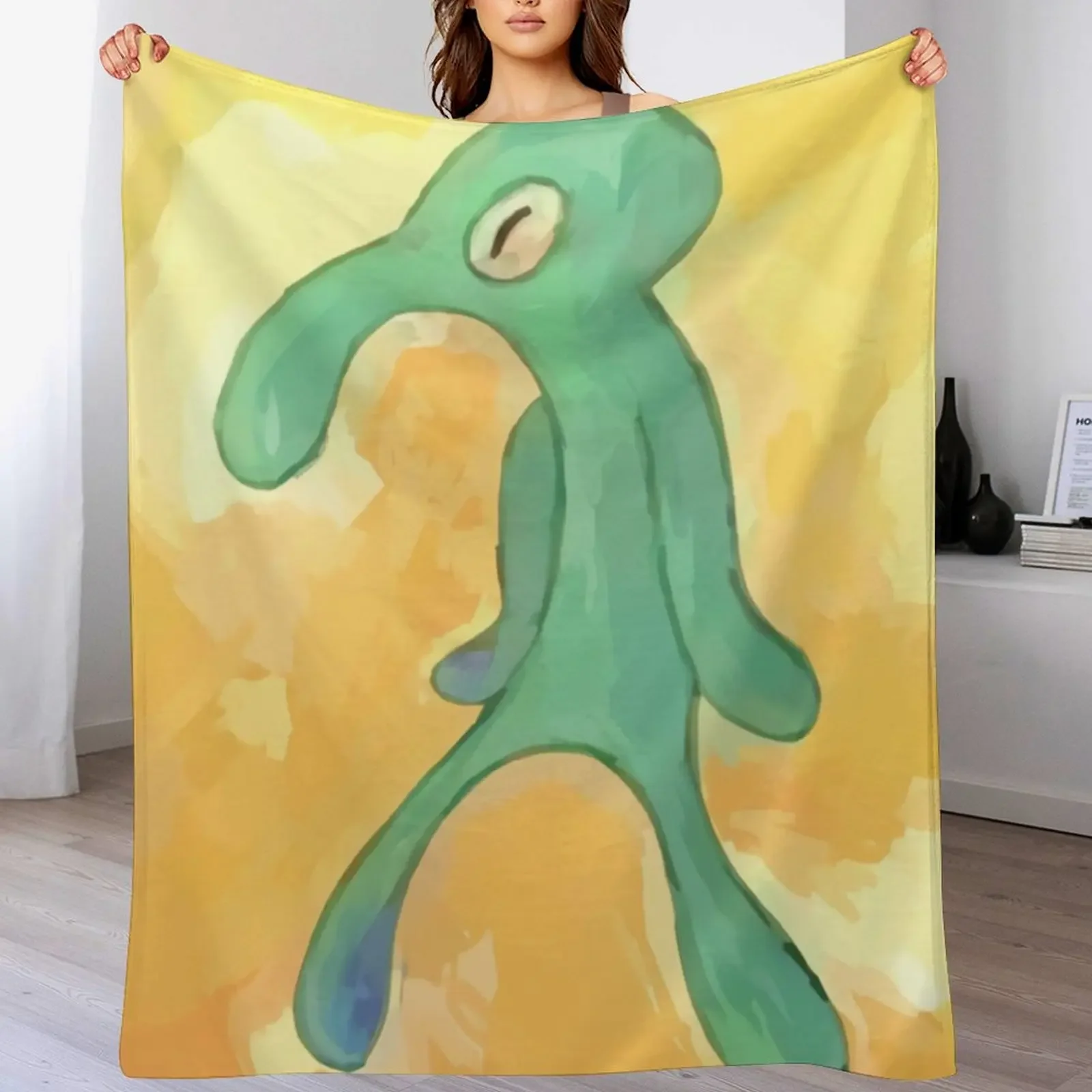 

bold and brash Throw Blanket Soft Warm Blanket Gift for Grandparents