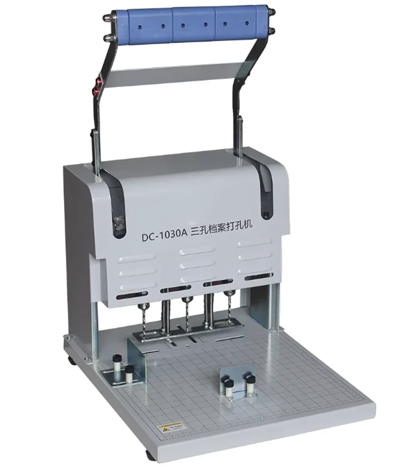 DC-1030A Three Hole Electric Archive Binding Machine Drilling Machine Personnel Financial Archives File Binder Punching Machine