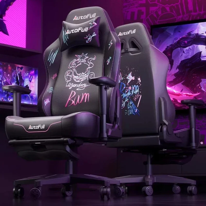 

Long Sitting Back gaming chair mobile comfy high quality european aesthetics chair comfortable ergonomic silla gamer furniture