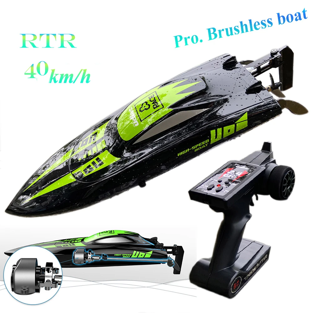 

S08 RC Speed Boat 2.4G 4WD 40-45km/h Remote Control Brushless Watercraft for Hobby Adult