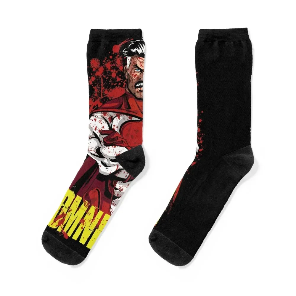 

Omni-Man Socks hockey gifts Stockings new year Socks For Women Men's