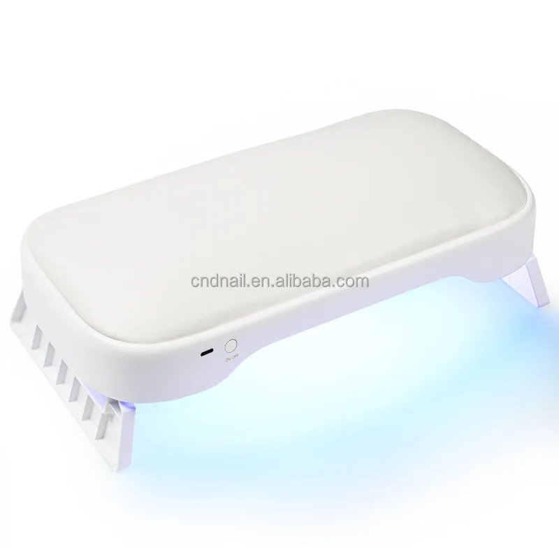 

New Arrival so Convenient 48w Nail Arm Rest Hand Cushion Pillow With Dryer Machine for Salon