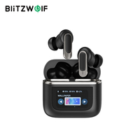 BlitzWolf BW-FYE16 LED Screen TWS Earbuds bluetooth V5.3 Earphone Colorful Touch Screen Active Noise Cancelling 32h Life Headset