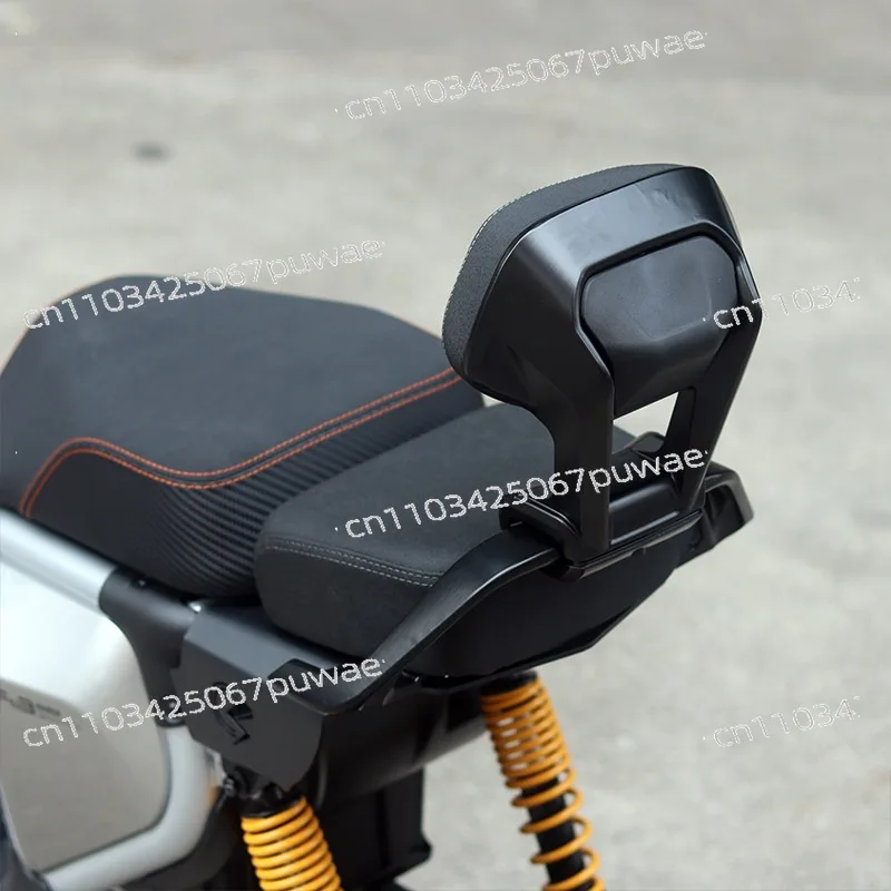 Short Tail Rack for FZ3 - Motorcycle Rear Carrier with Seat Backrest Kit - Passenger Pillion Pad for Electric Scooter