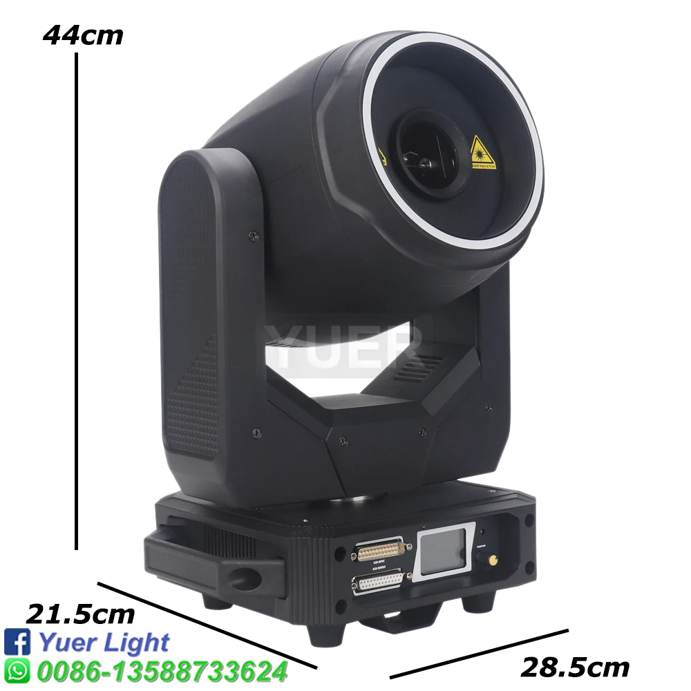 2 pz/lotto 5W ILDA Laser Moving Head Light Scanning Pattern animazione proiettore Laser con apertura per DJ Disco Stage Bar Party