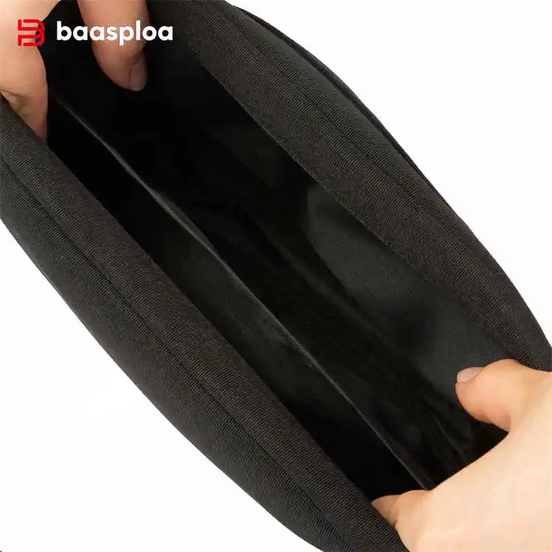 Baasploa-riñonera deportiva cómoda, funda impermeable para teléfono, cinturón ligero para correr, informal, de viaje, novedad