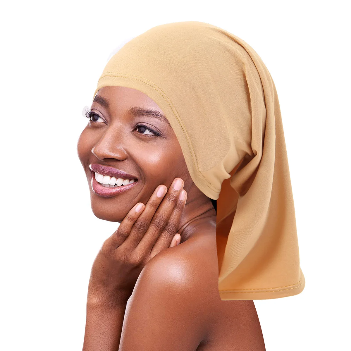 

Hijabs Modal Inner Hijab Undercap Muslim Turban Islam Underscarf Hijab Bonnet Soft Stretch Hijabs Tube Cap Turbante Mujer Hat