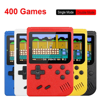 Built-in 400 FC Games with 2.4 Inch LCD Screen Video Game Player Kids Boys Gift for Retro Handheld Game Console