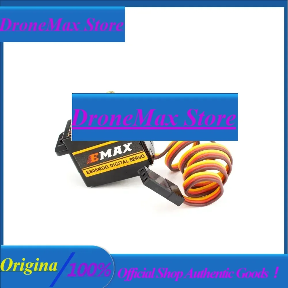 DrMas4Pcs EMAX ES08MDII ES08MD II Metal GEAR Digital Servo Up Sg90 ES08A ES08MA MG90S TREX 450
