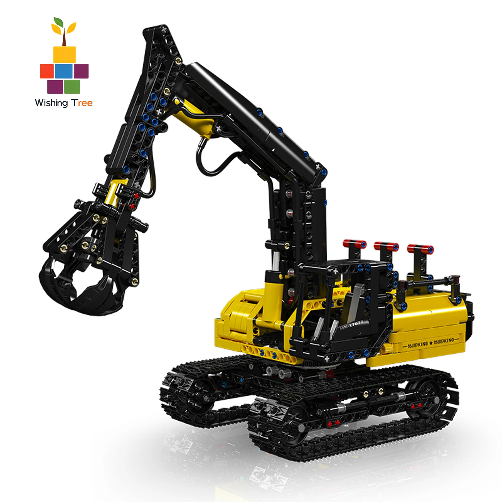 

Mold King 17077 Гидравлический сборщик бревен, 866 шт., инженерная модель STEM