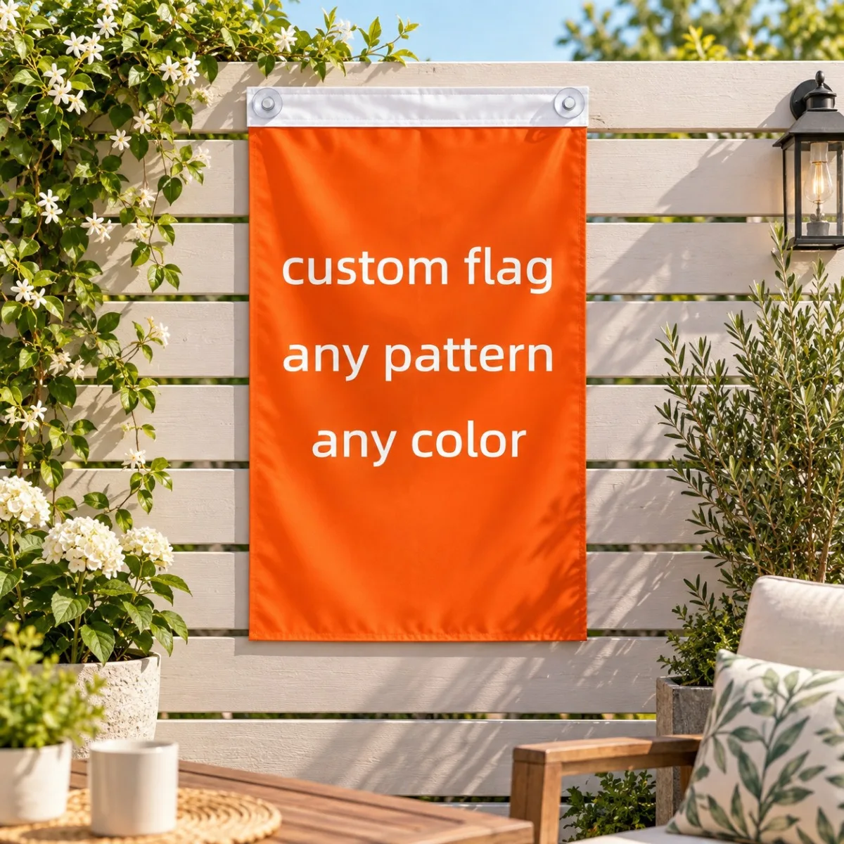 Custom Flag Banner Personalized Text Photo Printing Team Pennant Outdoor Event Party Wedding Decoration