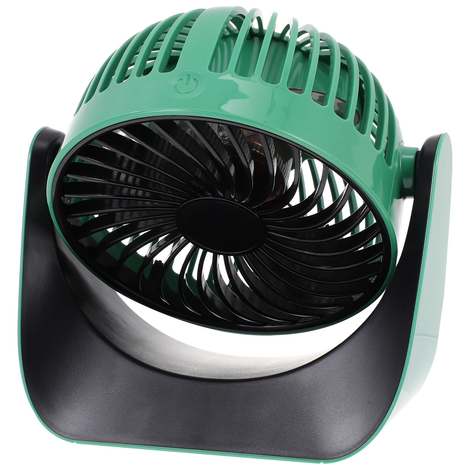 

Mini Desk Fan USB Table Portable Small Quiet Adjustable Green for Cooling Office