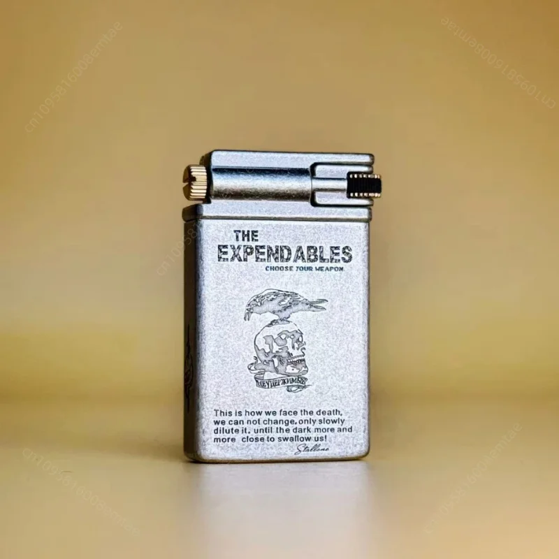 2026 ZORRO 850 New Dual Flame Fuel Lighter, One Click Ignition Lighter, Cigarette Accessories, Men's Gift
