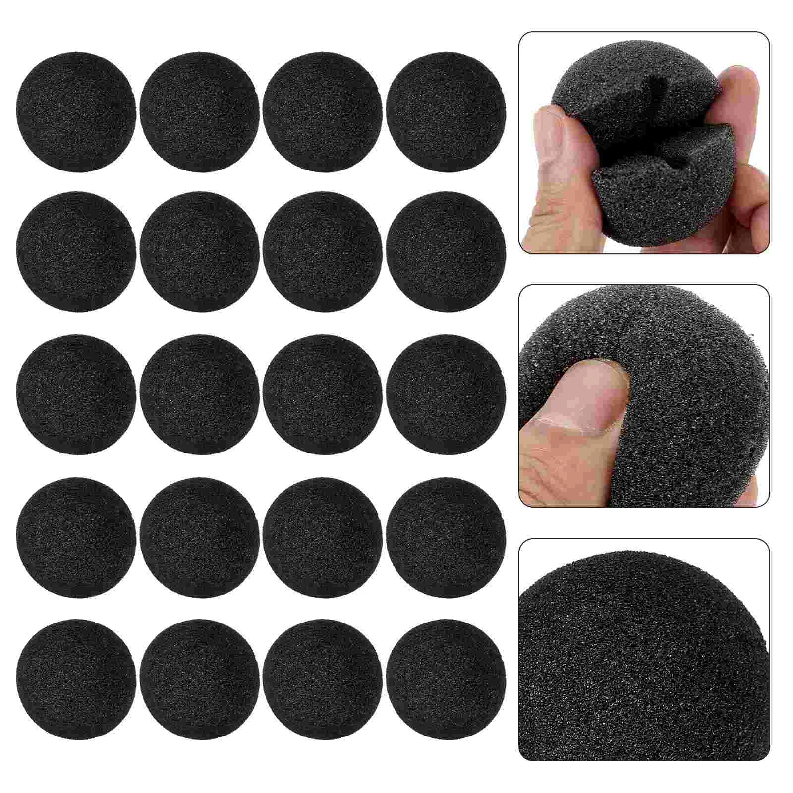 50 Pcs Make up Child Sponge Sponges Clown Costume Accessories Circus Decorations